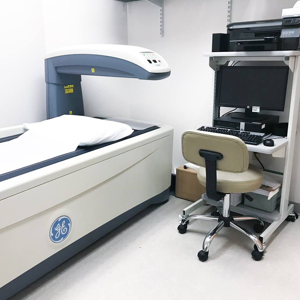 GE full body imaging device used in bone scans